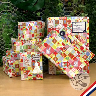 กระดาษ ห่อของขวัญ Gift Wrapping Paper ลายลานละเล่น สุด Exclusive [Accessories for Boardgame]