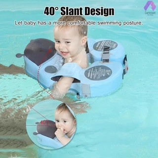 Mambobaby ทุ่นลอยน้ํา ว่ายน้ํา เด็กทารก น่ารัก ไม่พอง นุ่ม กันน้ํา เป็นมิตรกับผิว เทรนเนอร์ ลอยน้ํา สําหรับเด็ก 8-36 เดือน [มาใหม่]