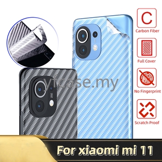 ฟิล์มกันรอยหน้าจอ คาร์บอนไฟเบอร์ สําหรับ Xiaomi Mi11 5G Xiaomi Mi 11 Note 10 10T Pro Lite Redmi Note 9s 9T 10 9 Pro Max 9A 9C