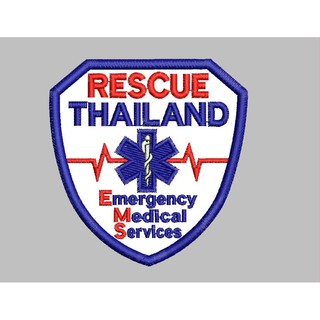 อาร์ม RESCUE THAILAND กู้ภัย EMS