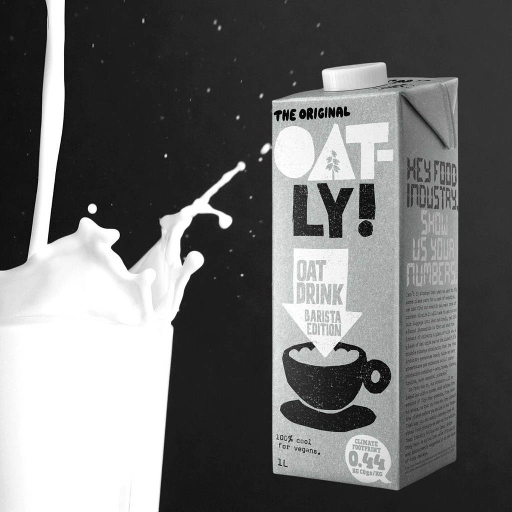 พร้อมส่ง  Oatly Oat Drink Barista นมโอ๊ตโอ๊ตลี่ อร่อยมากๆ!