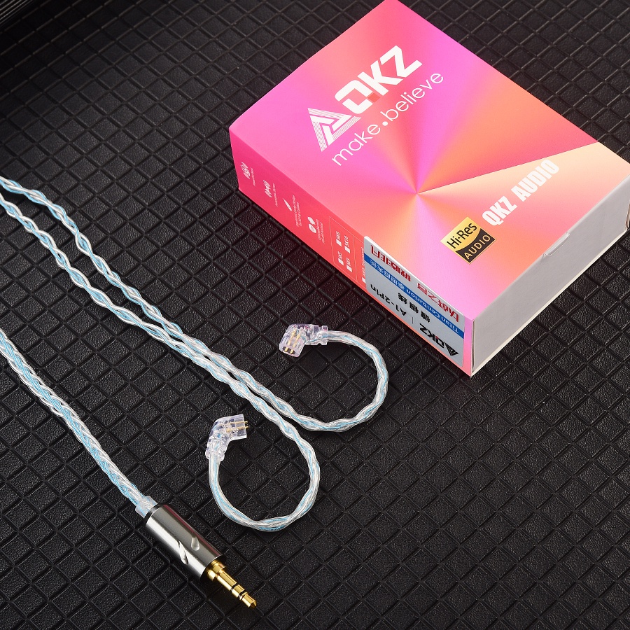 Qkz T1 อัพเกรดสาย 200 สี 8 Strand OFC Silver-plated สําหรับ KZ EDX PRO Castor PRO ZS10 PRO AS16