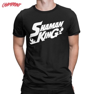 ใหม่ เสื้อยืดแขนสั้น ผ้าฝ้าย 100% พิมพ์ลายอนิเมะ Shaman King ครบรอบ 20 ปี ของขวัญ สําหรับผู้ชาย และผู้หญิง