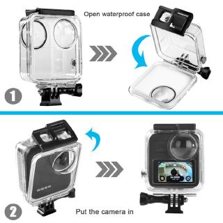 เคสกันน้ําสําหรับ gopro max 360 panoramic camera