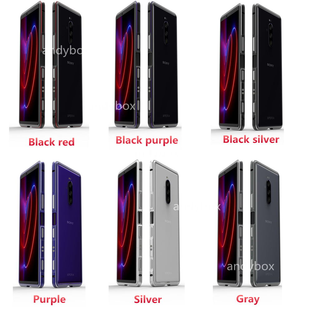 BUMPER ( Free Gift ) เคสโทรศัพท์กันกระแทกสําหรับ Sony Xperia 1 Ii Xperia 10 Ii Xperia 1 Xz 3 Xz 4