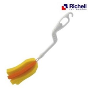 "โค้ด  NEWYDQC" Richell Twister Sponge Bottle Brush