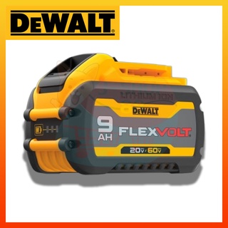 DeWALT DCB609 DeWALT แบตเตอรี่ แบตเตอรี่ไฟฟ้า แบตเตอรี่ไร้สาย แบตเตอรี่ไฟฟ้าไร้สาย แบตเตอรี่สำรอง FLEXVOLT 20V-60V 9Ah