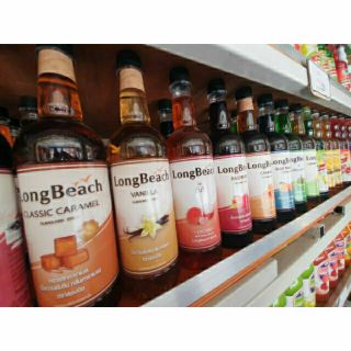 Long beach ไซรัปลองบีช น้ำหวาน  ขนาด 740ml และขนาด 320