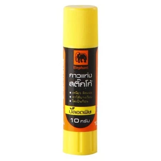 กาวแท่ง ตราช้าง Sticko (1 แท่ง) กาวหลอด กาวแท่งพกพา Glue Stick Elephant [S24]