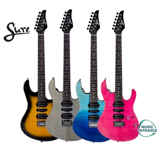 Sure Modern Pro (2rd Gen) Electric Guitar กีต้าร์ไฟฟ้า ทรง Modern Pickup HSH 24 เฟรต แถมฟรี ปิ๊ก กีตาร์ กระเป๋า