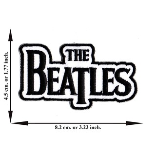 ตัดรีด ตัวรีดติดเสื้อ อาร์มปัก ติดเสื้อปัก ปักเสื้อ DIYลาย THE BEATLES