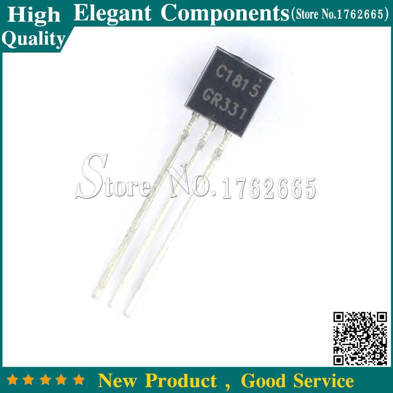 100PCS 0.15A 50V C1815 2SC1815 TO-92 TO92 NPN Triode Transistor