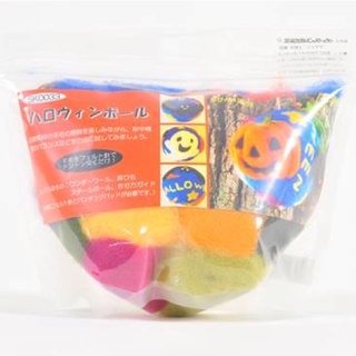 Tulip felting kit Halloween Ball Ornament /เซ็ตใยขนแกะสำหรับงาน needle felting รูปลูกบอลฮัลโลวีน แบรนด์ Tulip (TSK0033e)