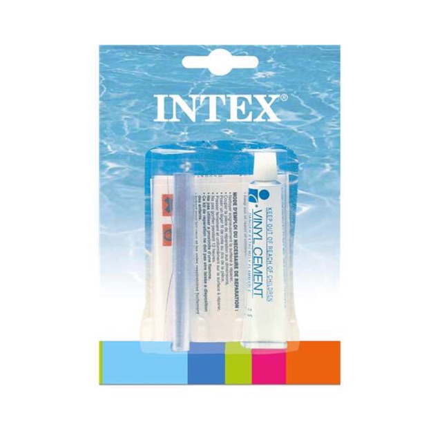 Intex ชุดกาว INTEX ปะซ่อมของเล่นเป่าลม สระน้ำเป่าลมทุกชนิด