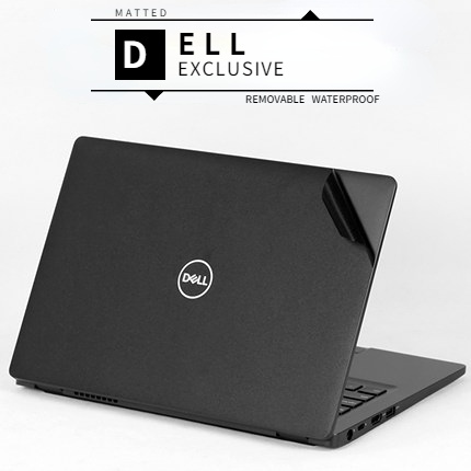 สติ๊กเกอร์แล็ปท็อป DELL Matte สีดําใส 3 ด้านผิว 14 15.6 13 นิ้วกรณีที่ถอดออกได้สําหรับ Latitude 14 5000 SERIES 5480 5488 E5480 E5488 Latitude 15 3000 3550 Precision