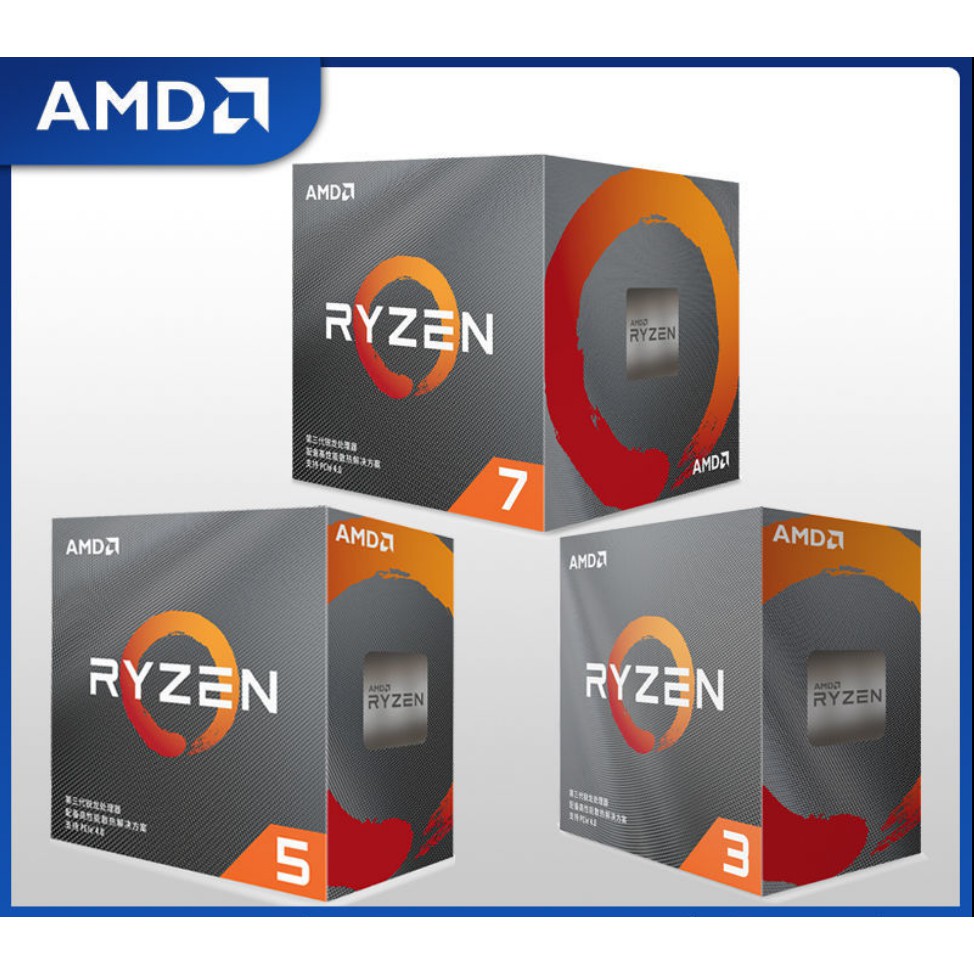 CPU AMD AM4 RYZEN 5 3600 &amp; RYZEN 5 3500X สินค้ารับประกันสำหรับครึ่งปี
