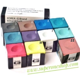 แหล่งขายและราคาชอล์กฝนหัวคิว G มีหลายสีให้เลือก korea Chalk ช็อค ช็อคจี ชอล์กจีอาจถูกใจคุณ