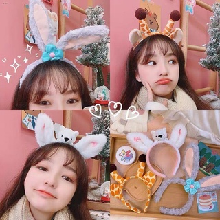 Spot Hairhoop Cat Ear Hairband Plush Bunny Headband Autumn and Winter Hairband Cute Selling Cute Headdress