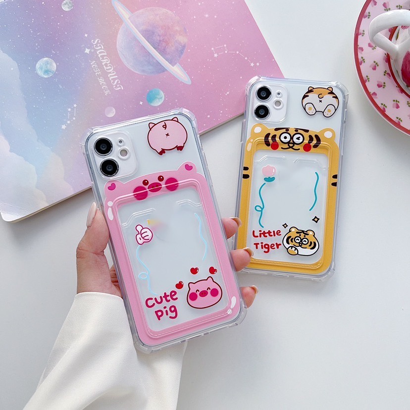 เคสโทรศัพท์ เคสใส่บัตร สำหรับรุ่น13 13PRO 13PROMAX 12 Pro Max 11 8plus 7plus 6 6s Plus7 8 XR X XS Max SE 11Pro Max#492