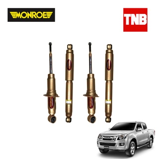 Monroe reflex gold (กระบอกใหญ่ แกน 18 มม.) โช๊คอัพ ISUZU All new D-MAX 4x2ตัวสูง Hilander 4x4 อีซูซุ ดีแม็กซ์ ปี 2012-2019