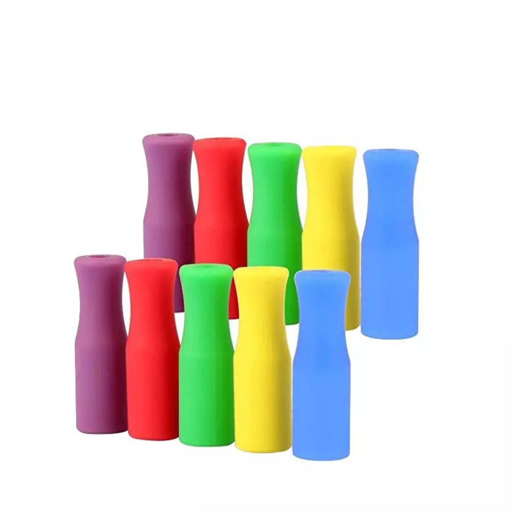 6 มม . 8 มม . 12 มม . หลายสีฝาครอบฟางเป ็ นมิตรกับสิ ่ งแวดล ้ อมปลอกซิลิโคน