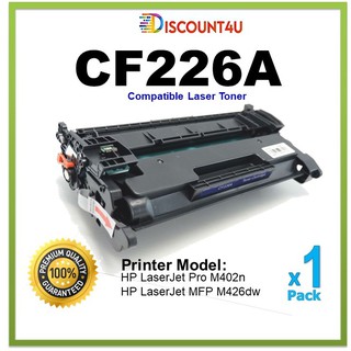 Discount4U .. Toner HP CF226A 226A 26A For HP LaserJet M402d/M402n/M402dn/M402dw/M426d