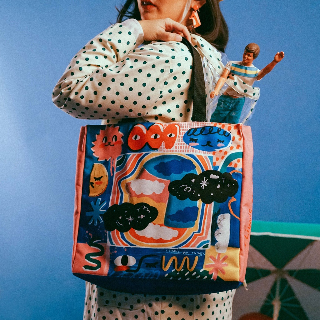 Party Of One Totebag - Liunic on Things