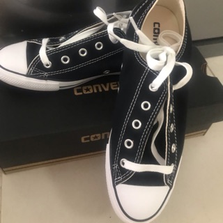 แท้!! รองเท้าผ้าใบ Converse สีดำ Size 37.50