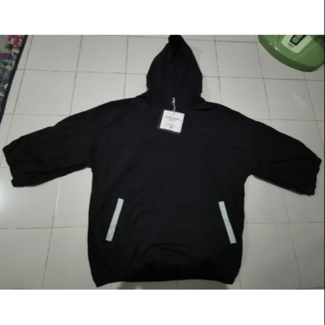 เสื้อ​ oversize​ เสื้อฮิปฮอป​ ผ้าร่ม​มีฮู้ด