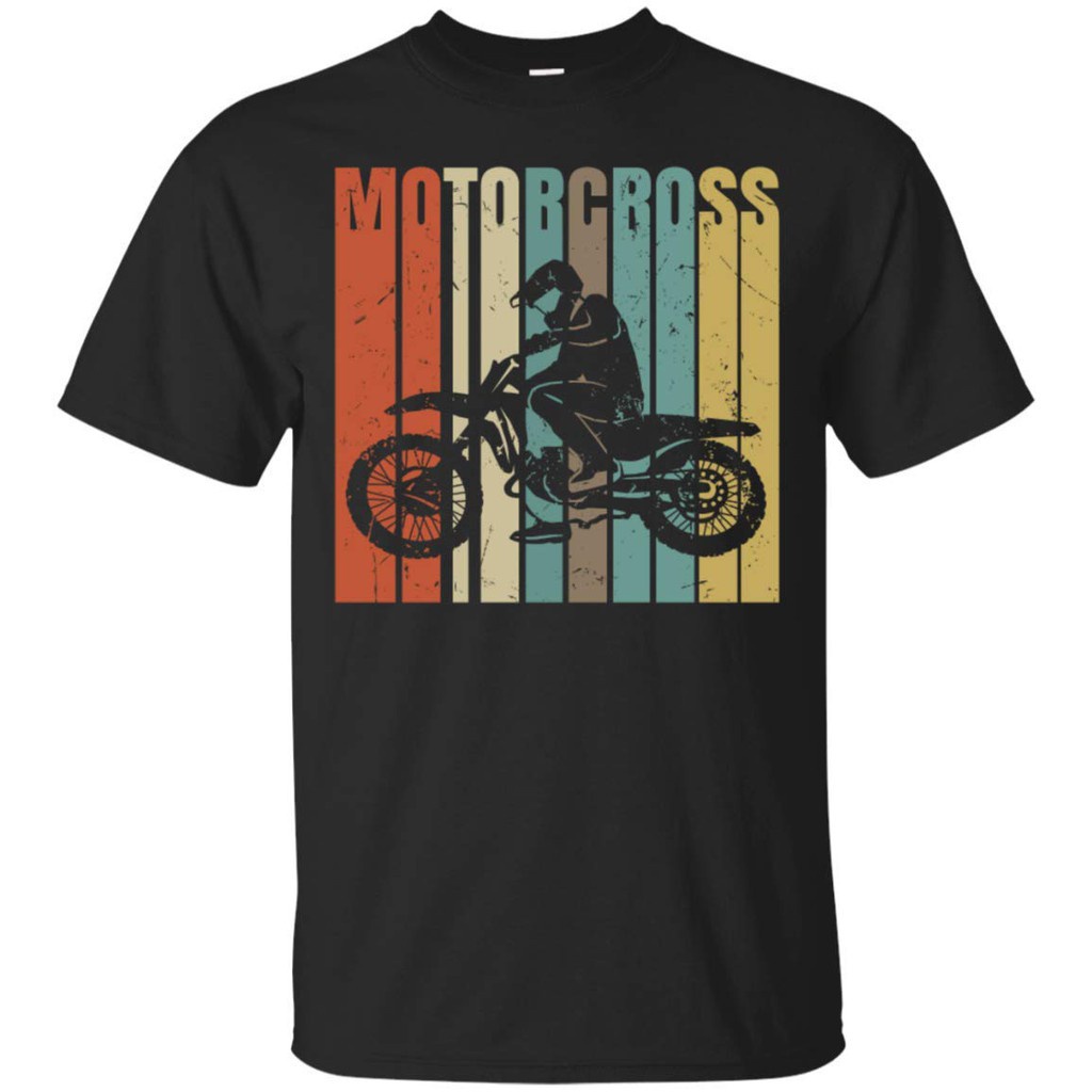 เสื้อวินเทจชาย - ۞หลายสีจักรยานรัก Motocross วินเทจสกปรกจักรยานย้อนยุค Sportbike ผ้าฝ้าย 100% เสื้อ