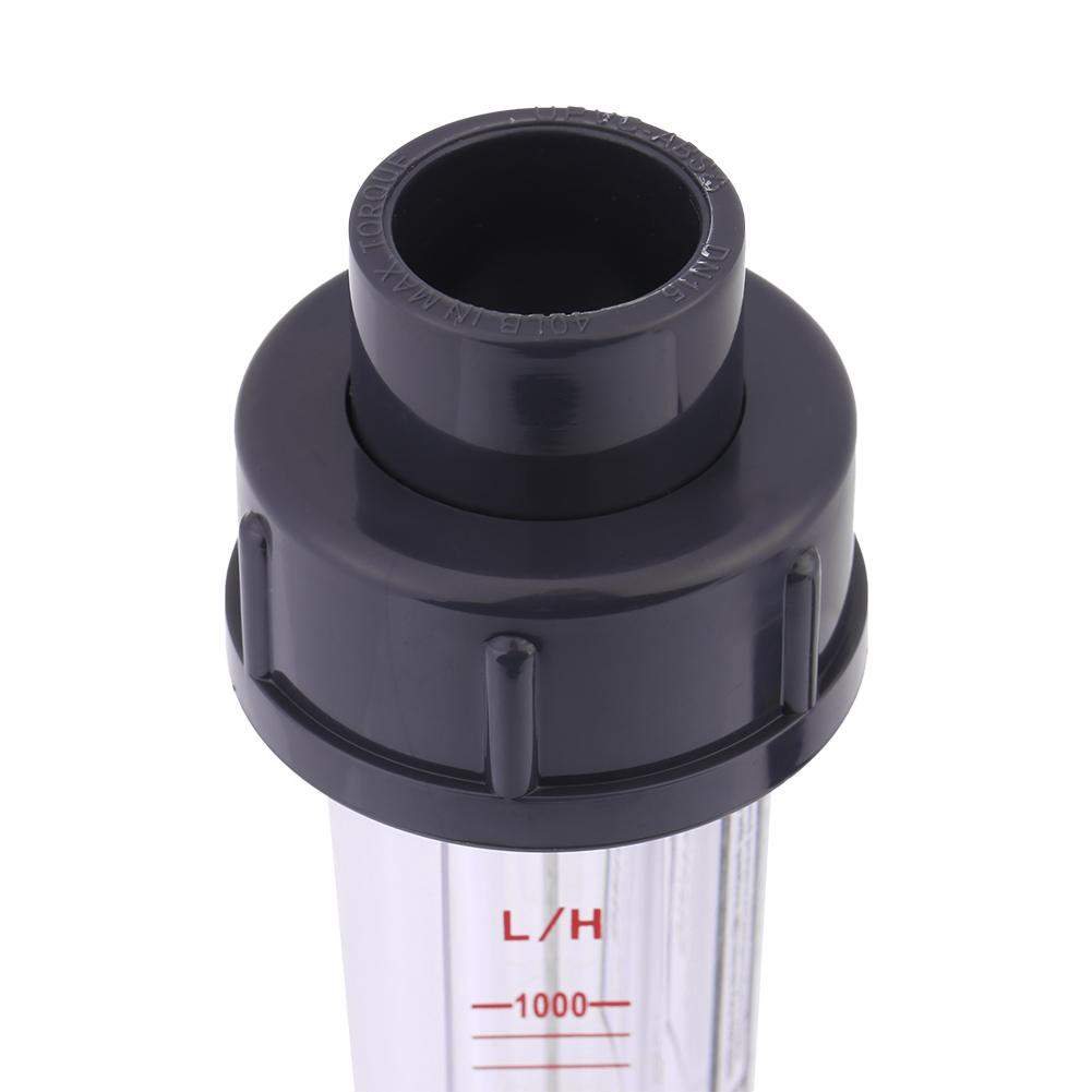 H Wasserdurchflussmesser Durchflussmesser LZS-15 Kunststoffrohr Typ 100-1000L 
