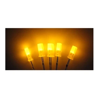 (10ชิ้น) LED 234 257 สี่เหลียม ขนาด 2x3x4 / 2x5x7 มม. LED Rectangle ขาว ฟ้า เขียว เหลือง แดง White Blue Green Yellow Red
