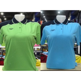 012-ุ650 เสื้อโปโล หญิง แกรนด์สปอร์ตผ้าT-STUN