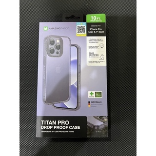 (พร้อมส่ง) AMAZINGTHING TITAN PRO DROP PROOF CASE PURPLE 14 Pro max
