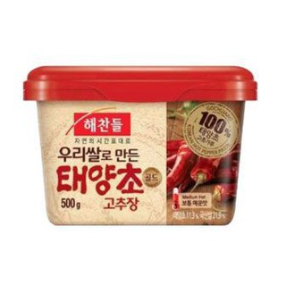 Cj Red Pepper Paste 500g ซีเจพริกไทยแดงวาง 500 กรัม