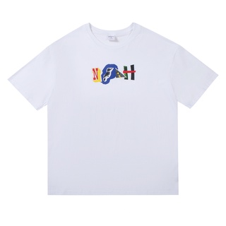 ใหม่ เสื้อยืดแขนสั้น พิมพ์ลายตัวอักษร NOAH PAPER CUT TEE NOAH แนวสตรีท แบบสร้างสรรค์ ใหม่