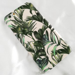 พร้อมส่ง เคสลาย Tropical leaves  4