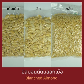 อัลมอนด์ดิบ ลอกเยื่อ Blanched Almond