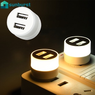 [ขายดี] โคมไฟกลางคืน ขนาดเล็ก ความสว่างสูง ชาร์จ USB พร้อมตัวแยก แบบพกพา สําหรับหอพัก ตั้งแคมป์