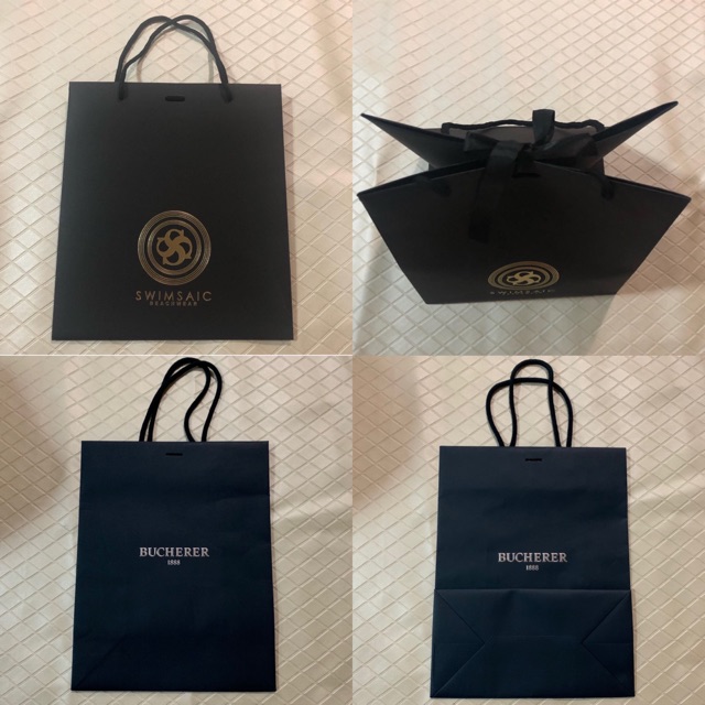 ถุงกระดาษ swimsaic(1ใบ) / BUCHERER(หมด)