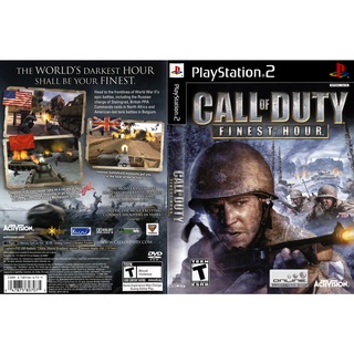 แผ่นเกมส์ PS2 Call of Duty - Finest Hour   คุณภาพ ส่งไว (DVD)