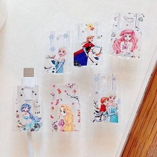 เคสโทรศัพท์มือถือ TPU ป้องกันรอยขีดข่วน ลายการ์ตูนเจ้าหญิงดิสนีย์ Aisha Anna Fairy Tale สําหรับ iPhone Android