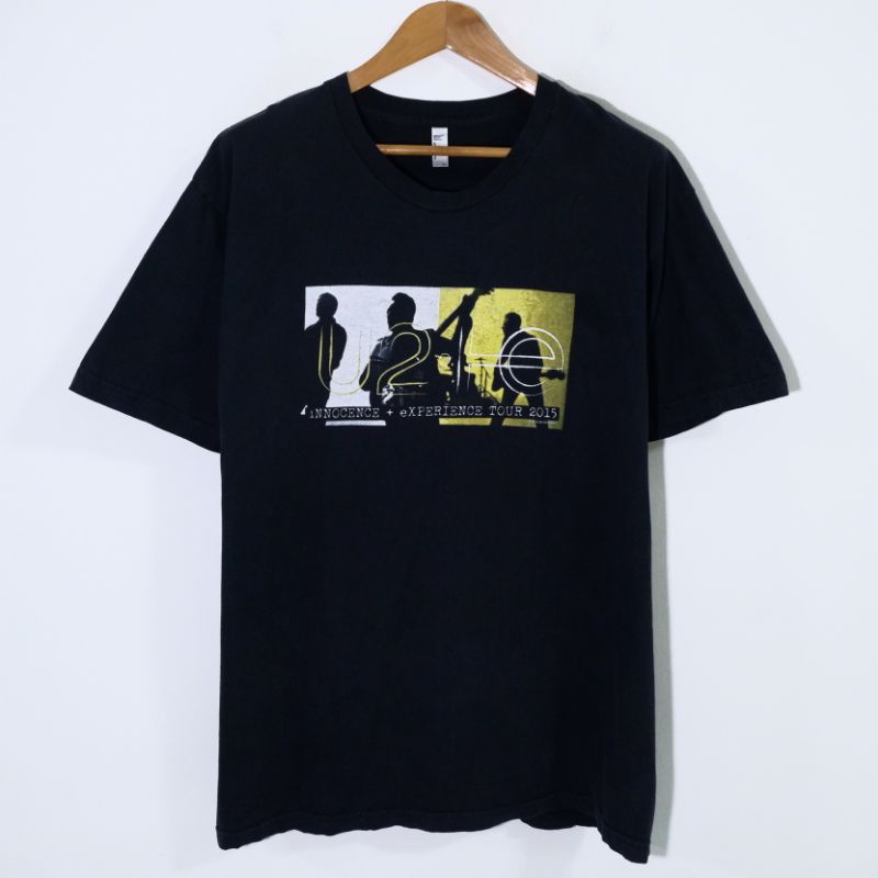 เสื้อยืดวง U2 • iNNOCENT eXPERIRNCE Tour 2015 มือสองของแท้