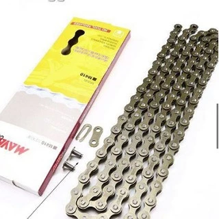 โซ่จักรยาน 104 ข้อ Size 1/2" x 1/8" ยี่ห้อ MAYA M410 โซ่ คุณภาพดี ส่งเร็ว