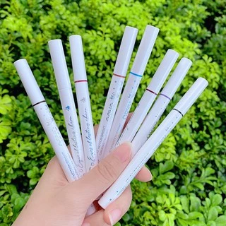 5375 (ใหม่/แท้) novo eyeliner อายไลน์เนอร์หัวพู่กันขนาด 0.1 มิล สีชัด เส้นคม ติดทน กันน้ำ