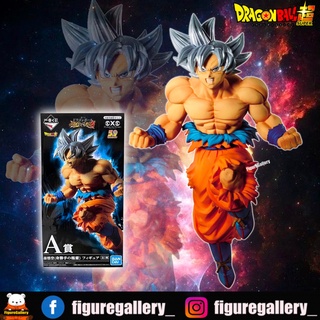 Dragonball Ichiban Kuji Prize A (Ultra Instinct) ( ดราก้อนบอล )  -  Son Goku ( โกคู ) มือ 1 สินค้าพร้อมส่ง