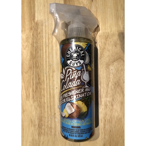 Chemical Guys - Pina Colada Scent Premium Air Freshener & Odor Eliminator (16 oz) ขวดแท้