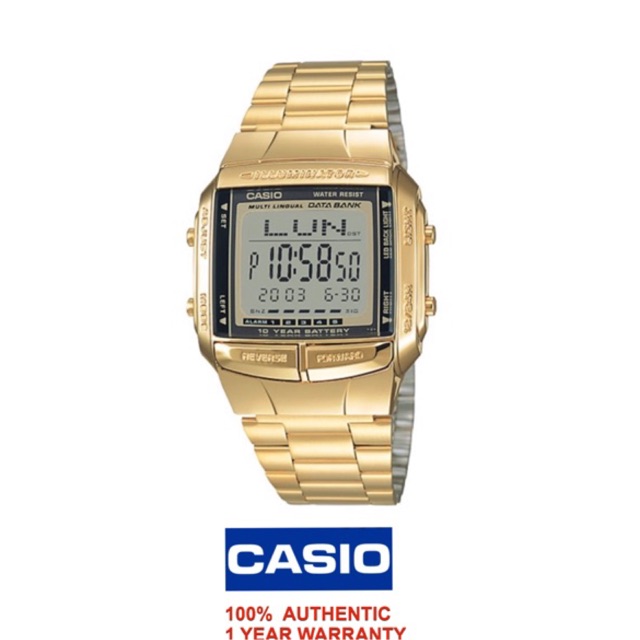 Casio Vintage DB360 G-9A Gold
