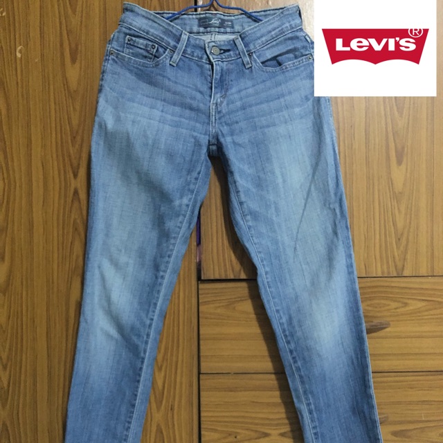 กางเกงยีนส์ LEVI’S เอวกลาง ของแท้💯% มือสอง
