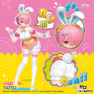 ฟิกเกอร์แท้🇯🇵 Re:Zero Starting Life in Another World Ram (Happy Easter Ver.) Precious Figure